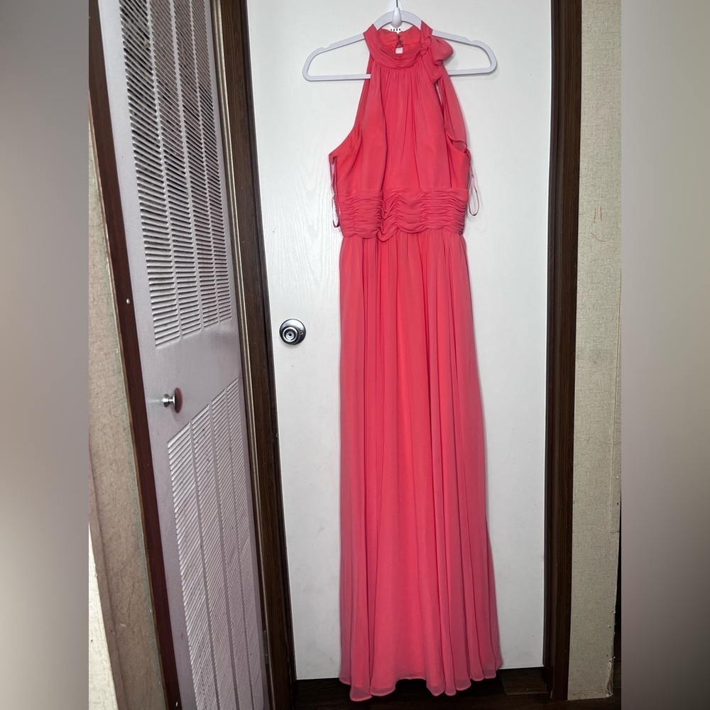 Mori Lee Peachy Formal Bridesmaid Dress size 12